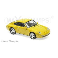 PORSCHE 911 (993) 1993 gelb 1:43