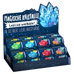 DEKO Frühling Display Mineralien