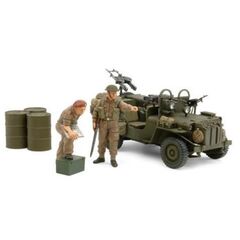 ARW10.25423-British SAS Commando Vehicle 1944 (w/2 Fig)