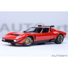 Lamborghini Aventador SVJ 2019 1:18 blu Nethuns / metallic blue (composite model/full openings)