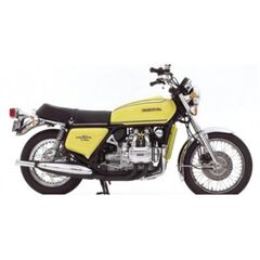 LEM122161602-HONDA GOLDWING jaune 1:12 GL 1000