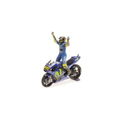 LEM122173146-YAMAHA YZR-M1 - Movistar Yamaha 1:12 Valentino Rossi Winner Assen GP 2017w/Figurine