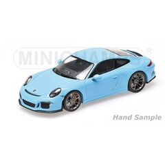 PORSCHE 911 R 2016 bleu 1:12