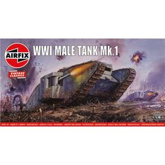LEM1315V-VEHICULE WW.1 Male Tank 1:76