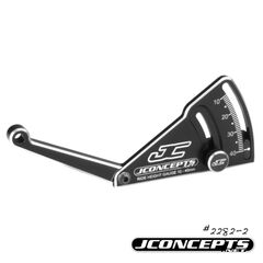 JC2282-2-JConcepts - Aluminum ride height gauge, 10-40mm - black