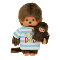 MONCHHICHI Super Father & Baby 20cm
