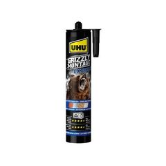UHU Grizzly Montagekleber Extra weiss