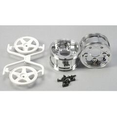 Tamiya 30mm Felgen weiss 5 Speichen