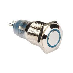 Velleman Drucktaster Edelstahl 16mm