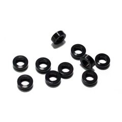 RC4WD Spacers M3 2mm, Schwarz, 10 Stück,