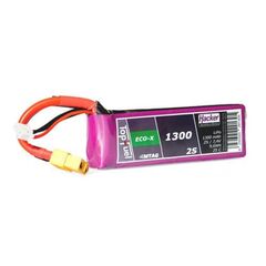TopFuel LiPo-Akku 7.4V 1300mAh 2S 25C MTAG