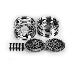 Tamiya 26mm Felgen silber BBS