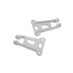 Front Shock Mounts Chassis (Silver)
