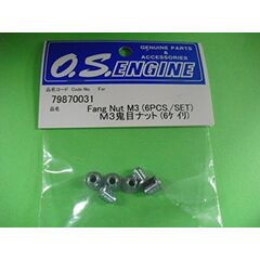 FANG NUT M3 (6PCS./SET)