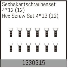 AB1330315-Hex Screw Set 4*12 (12)