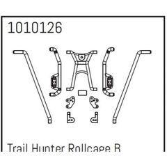 AB1010126-T-Hunter Rollcage Set B - PRO Crawler 1:18