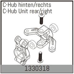 AB1330318-C-Hub Unit rear/right