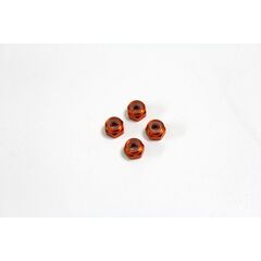 ABT01143-Nylon Nut M3 orange