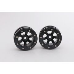 ABMT0060BB-Beadlock Wheels PT-Claw Black/Black 1.9 (2 pcs)&#160;