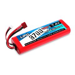 NVO1110-nVision Sport Lipo 3700 45C 7,4V 2S Deans