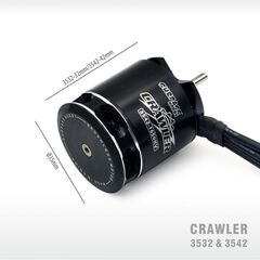 SP-035320-01-1470-Crawler outrunner brushless motor 3532 1470 KV