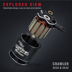SP-035320-01-2050-Crawler outrunner brushless motor 3532 2050 KV