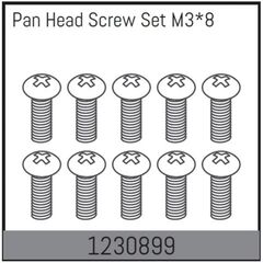 AB1230899-M3*8 Socket Cap Screw Set (10)