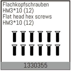 AB1330355-HM3*10mm Flat Hex Screw&nbsp; &nbsp;12PCS