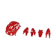 Haube + 4 Motorgondeln rot für 23965