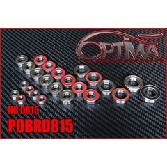 6M-POBRD817-Waterproof ball bearing set for HB D817 (24pcs)