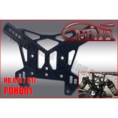 6M-POHB01-Rear Shock Tower for HB 817/819