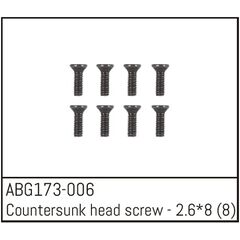 ABG173-006-Flat Head Screw M2.3*6 (8)