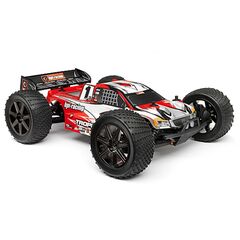 HPI101717-Clear Trophy Truggy Flux Bodyshell w/Window Masks and Decals