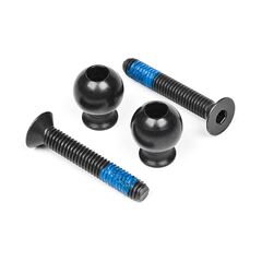 HPI101107-TROPHY 3.5 - Screw &amp; Ball Front Upper Arms