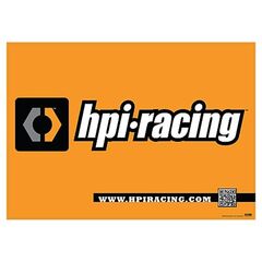 HPI106990-HPI Racing Banner (119cm x 84cm) Paper