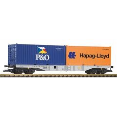 G-Containertragwagen mit 2 Containern DB AG VI