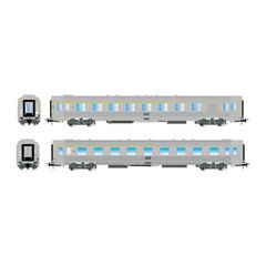 SNCF, 2-er Set DEV Inox, A5r u.A7Dtj, Ep IV