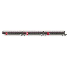 TGV Euroduplex Lyria Set 2, 3 B-Wagen EpVI