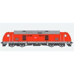 Diesellok,BR 245 010 verkehrsrot, EP VI, DC/AC