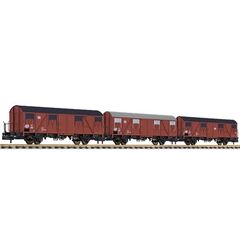 DB 3 ged. Güterwagen/Bremserbühne Gos 245, Ep.IV