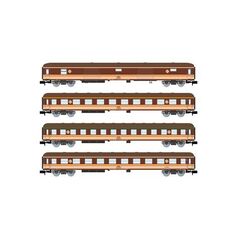RENFE 4 Personenwagen D/A/2xB/ Estrella Ep. IV