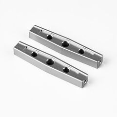 GM30023-Gmade GS01 Machined M3 54mm Upper Link (2) (Silver)