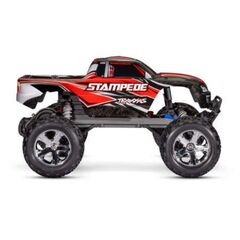 LEM36054-61R-M.TRUCK STAMPEDE 1:10 2WD EP RTR RED w/LED Lighting &amp; Charger &amp; Battery