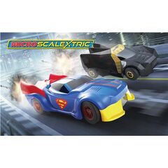 Micro Scalextric Justice League (Mains Powered) NEW TOOL 2019