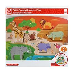 Steckpuzzlespiel Wildnis