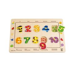 Steckpuzzle mit Zahlen