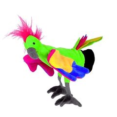 Handschuhpuppe Papagei
