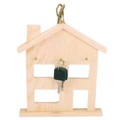 Schlüsselhaus aus Holz