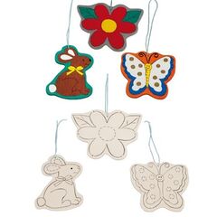 3er Set Frühlingsanhänger