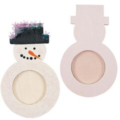 Teelichthalter Schneemann